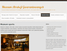 Tablet Screenshot of muzeumag.pl